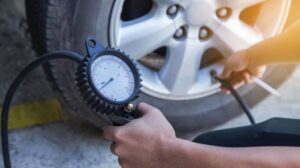 What is the correct tire pressure for my car?